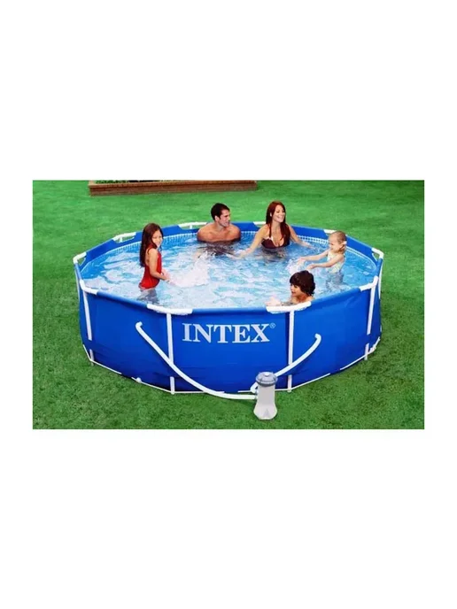 Intex Бассейн Metal Frame 366х76 6503л 28210, 366x76, 6503 л, фото 3