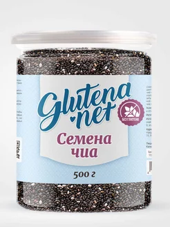 Семена чиа без глютена 500гр glutena.net 284091377 купить за 408 ₽ в интернет-магазине Wildberries