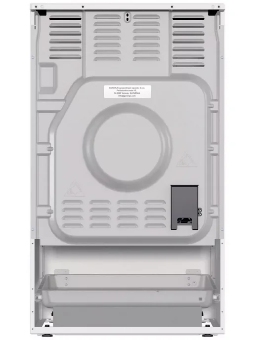 Gorenje Электроплита GEC5A12WG-B, белый, фото 4