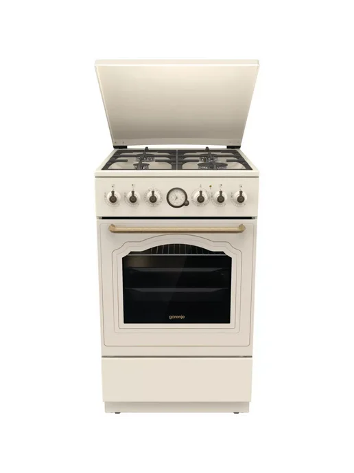 Gorenje Комбинированная плита GKS5B70CLI, бежевый