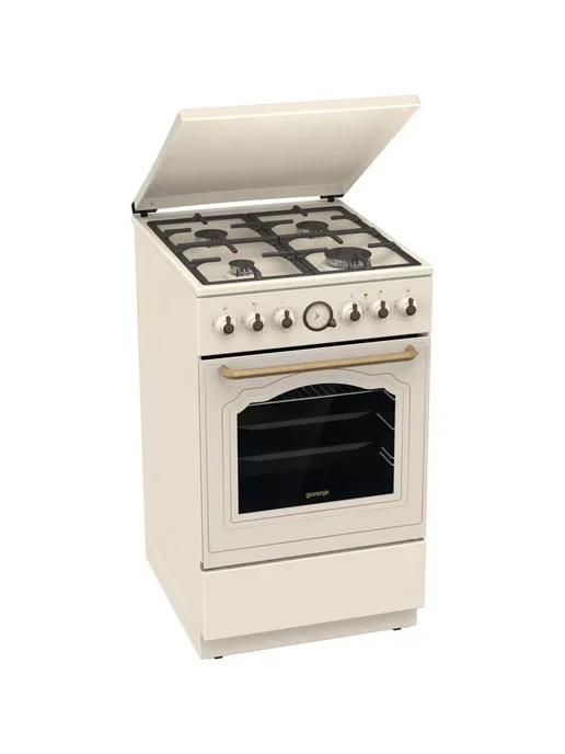 Gorenje Комбинированная плита GKS5B70CLI, бежевый, фото 8