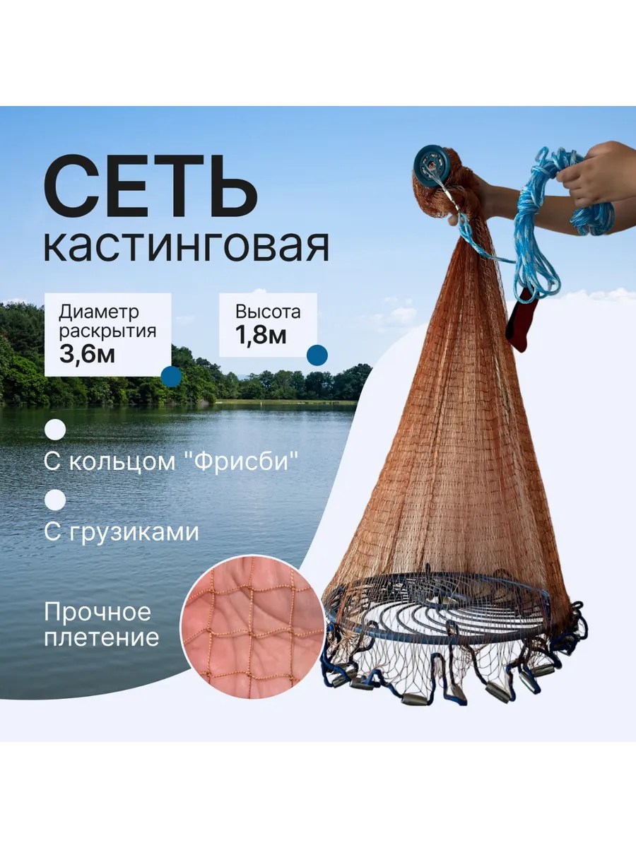 Кастинговая сеть...
