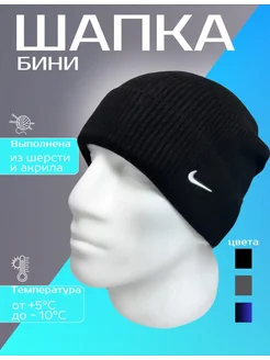 Шапка спортивная зимняя на флисе For people 284158534 купить за 357 ₽ в интернет-магазине Wildberries