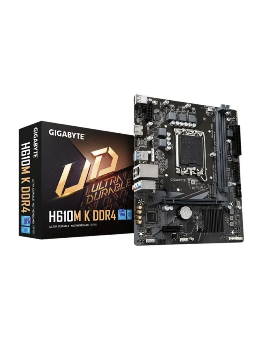 Материнская плата GIGABYTE H610 S1700 MATX H610M K DDR4