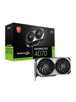 Видеокарта RTX 4070 12 ГБ (RTX 4070 VENTUS 2X E1 12G OC) MSI 284274996 купить за 64 696 ₽ в интернет-магазине Wildberries