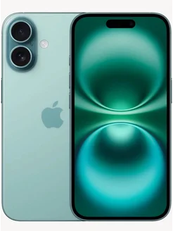 Смартфон iPhone 16, 128 GB, Teal Apple 284282874 купить за 95 335 ₽ в интернет-магазине Wildberries