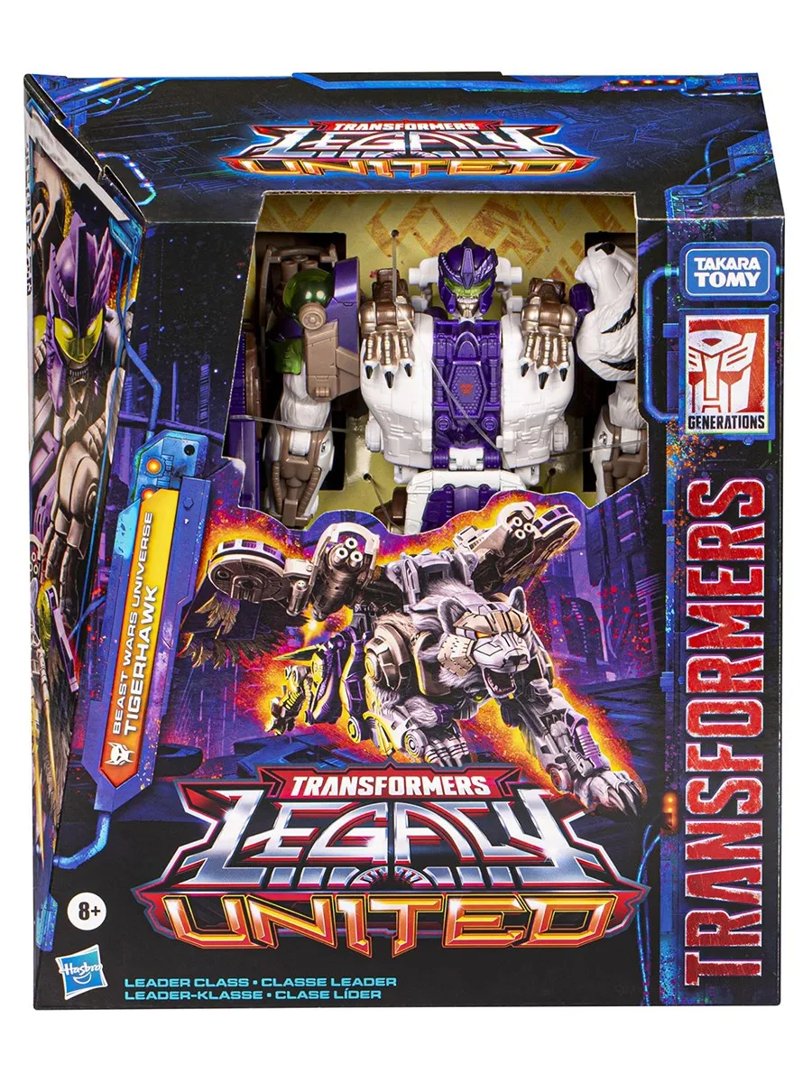 Фигурка Трансформеры Legacy United класс Лидер Tigerhawk