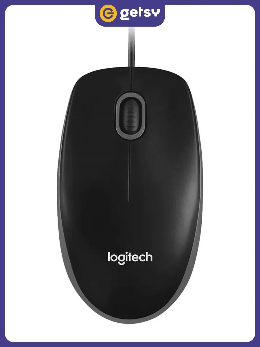 LOGITECH Мышь B100 Black OEM