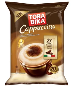 Кофейный напиток Торабика Cappuccino *20 саше ToraBika 284501873 купить за 342 ₽ в интернет-магазине Wildberries