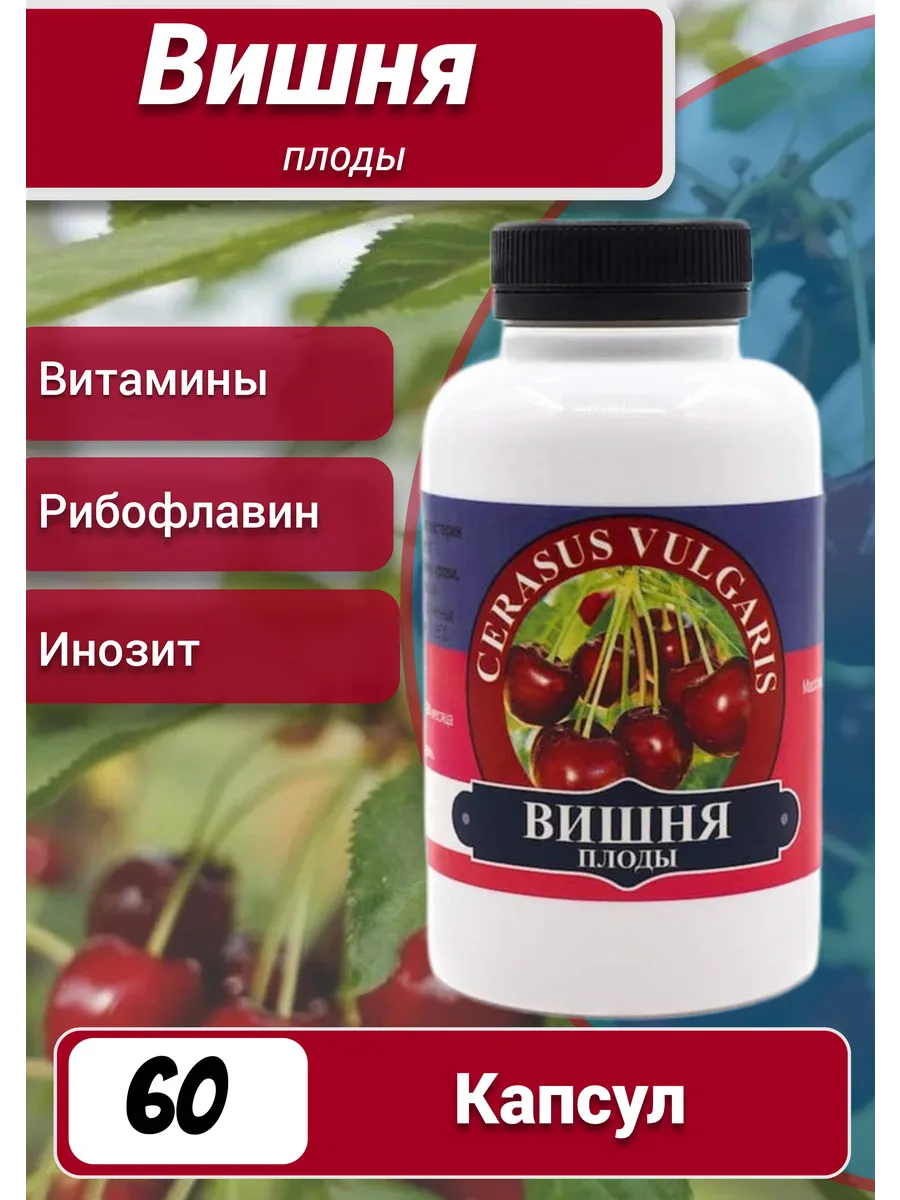 Вишня плоды – питает сердечную мышцу
