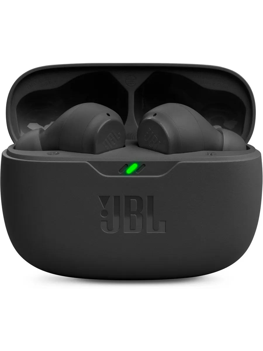 JBL Наушники беспроводные с микрофоном Wave Beam черные