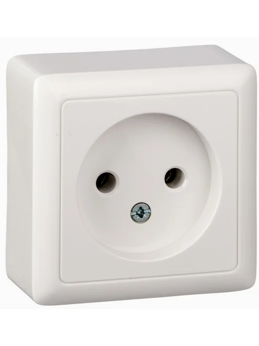 Systeme Electric Розетка силовая Систем Электрик Хит белый, 3 шт, 3 шт, фото 2