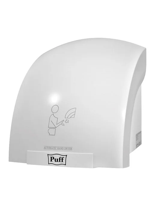 Сушилка для рук PUFF-8820, 2000 Вт, пластик, белая, 1401.30, 2000 Вт, фото 4