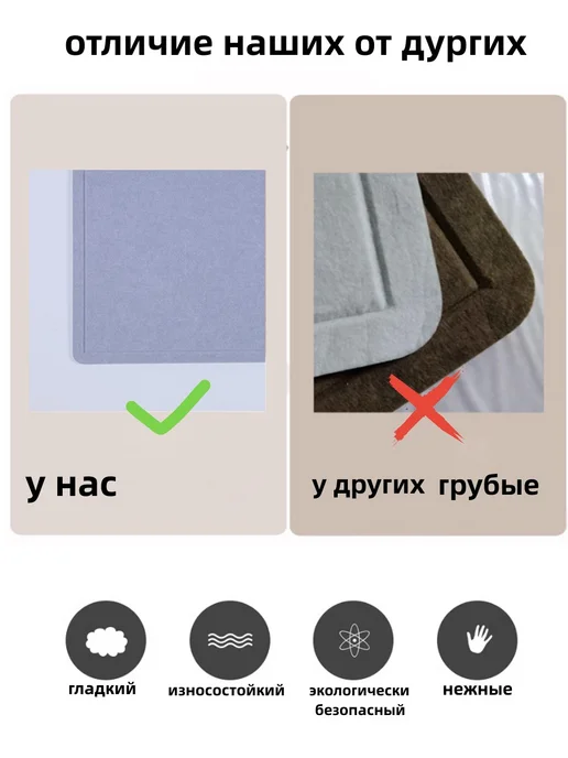 LEADER Доска для заметок и фотографий на стену коричневая, черный, фото 3