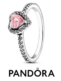 Кольцо розовое Pandora 285055935 купить за 435 ₽ в интернет‑магазине Wildberries