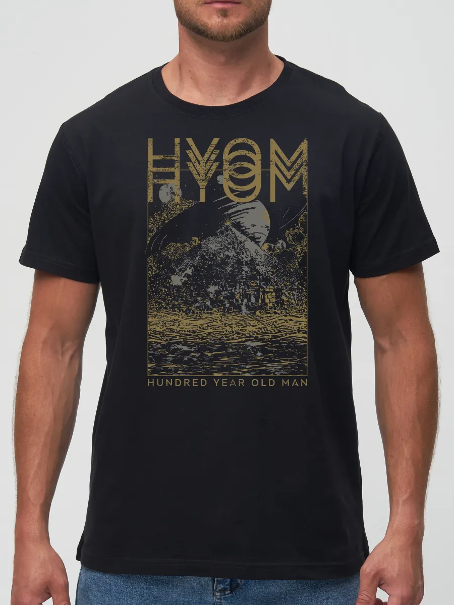 Футболка Hundred year old man метал