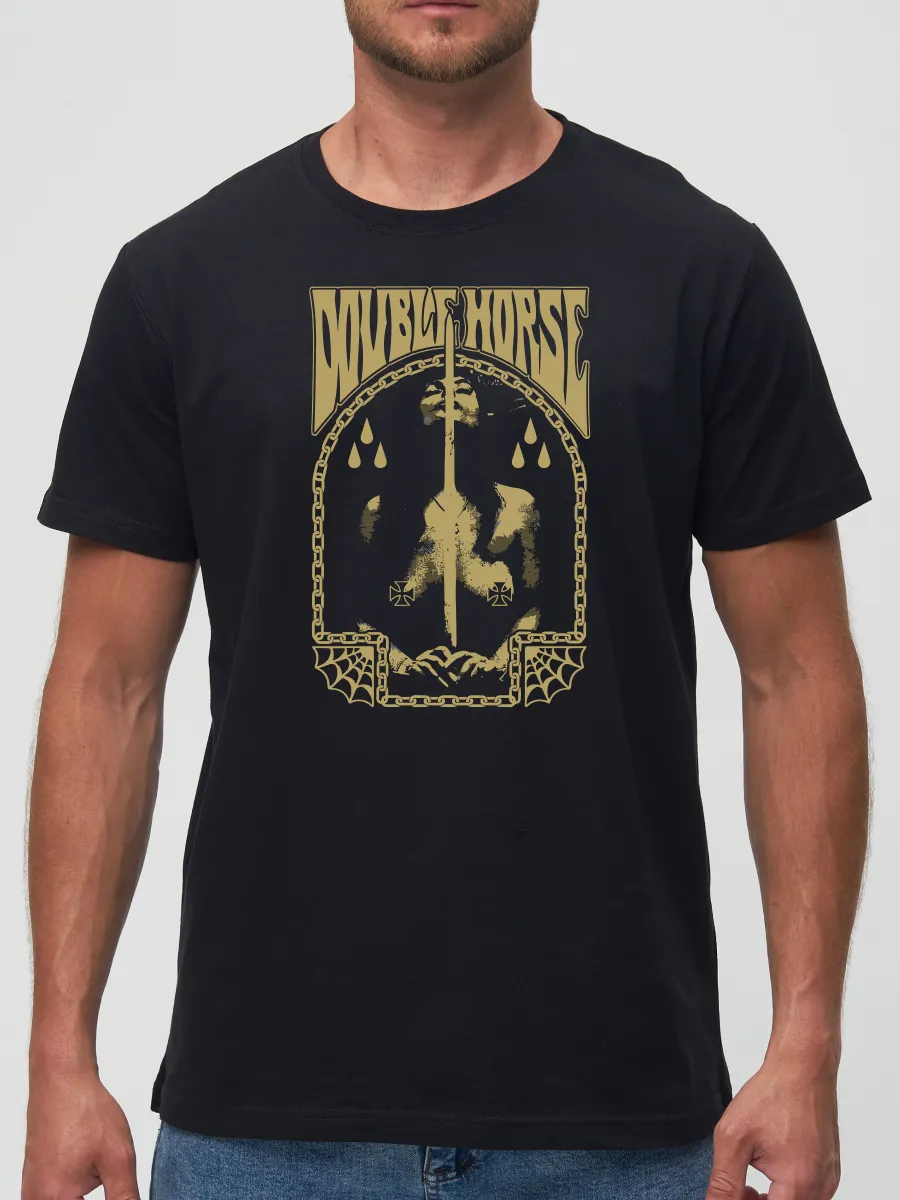 Футболка Double horse метал