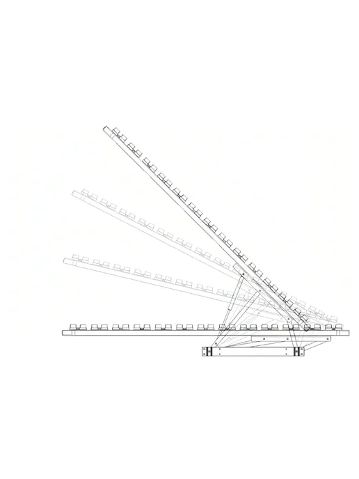 no-standard 80x200 Ортопедическое основание для ящика ЦЕЛЬНОСВАРНОЕ, 99x200, фото 4