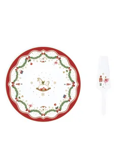 Тортница с лопаткой Magie de Noel Ø32см Easy Life 285493788 купить за 6 853 ₽ в интернет-магазине Wildberries