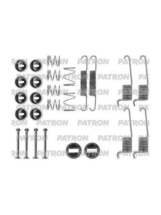 PATRON Комплект монтажный тормозных колодок барабанных MERCEDES T1, вариант