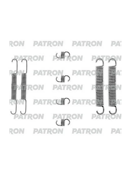 PATRON Комплект монтажный тормозных колодок барабанных 110 95-, 1, вариант