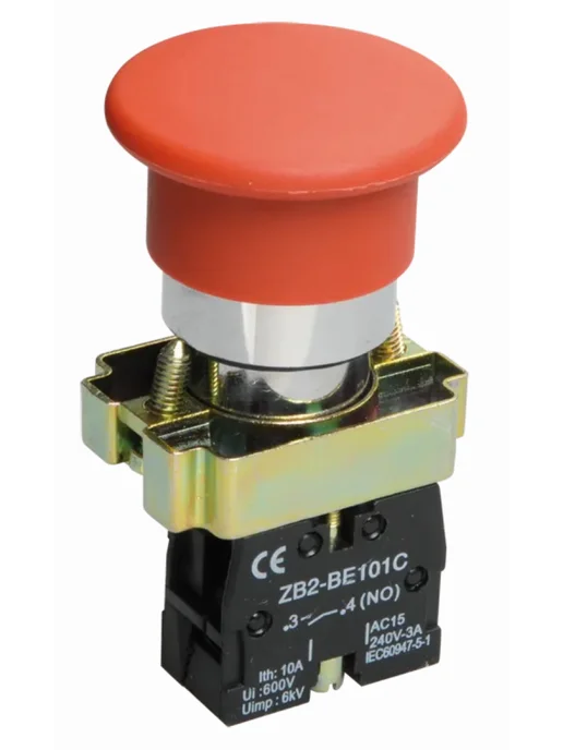 Iek Кнопка управления ИЭК LAY5-BC41 красная BBG70-BC-K04, красный
