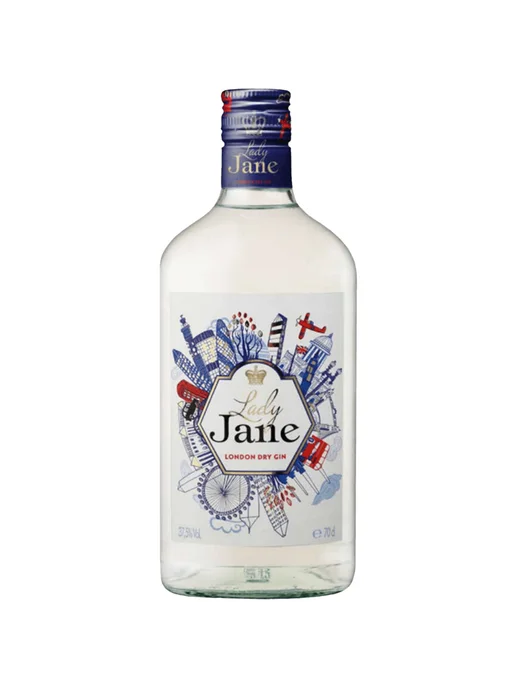 Lady Jane Джин London Dry 0,7 л, 0,7 л