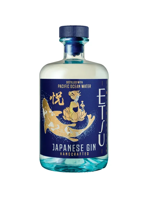 Etsu Джин Pacific Ocean Water 0,7 л в подарочной упаковке, 0,7 л
