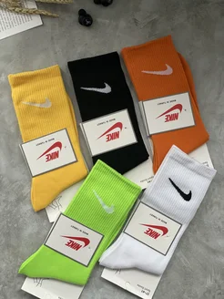 Носки 5 пар найк высокие набор Nike 285786871 купить за 367 ₽ в интернет-магазине Wildberries