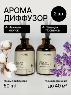 Диффузор для дома с палочками 50х2 мл Aroma Laboratory 286111102 купить за 535 ₽ в интернет-магазине Wildberries