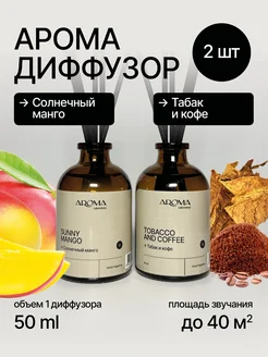 Диффузор для дома с палочками 50х2 мл Aroma Laboratory 286112529 купить за 464 ₽ в интернет-магазине Wildberries