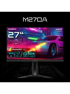 27" Монитор M27QA EK, IPS, 2560x1440, 180Гц Gigabyte 286199579 купить за 30 408 ₽ в интернет-магазине Wildberries