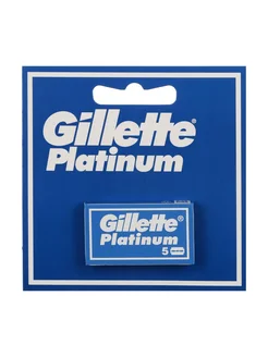 Лезвия для бритья Gillette Platinum, 5 шт. Gillette 286207206 купить за 156 ₽ в интернет-магазине Wildberries