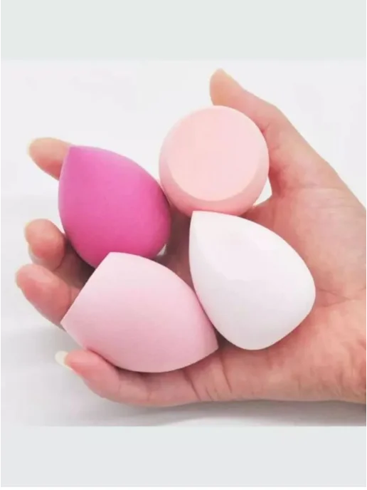 B&B Beauty Спонж для макияжа для лица 4шт, 4 шт, фото 5