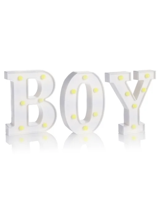 Дон Баллон Набор световых фигур BOY, 16 см. Белый, 1 шт, 1 шт, фото 4