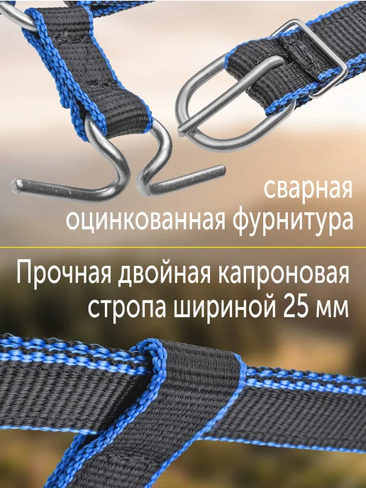REITER Недоуздок-узда для лошадей с барашками 25 мм, синий, фото 3