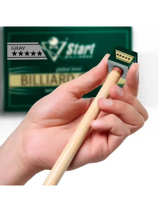 Startbilliards Мел для бильярда 5 звезд 12шт, серый, 12 шт, фото 5