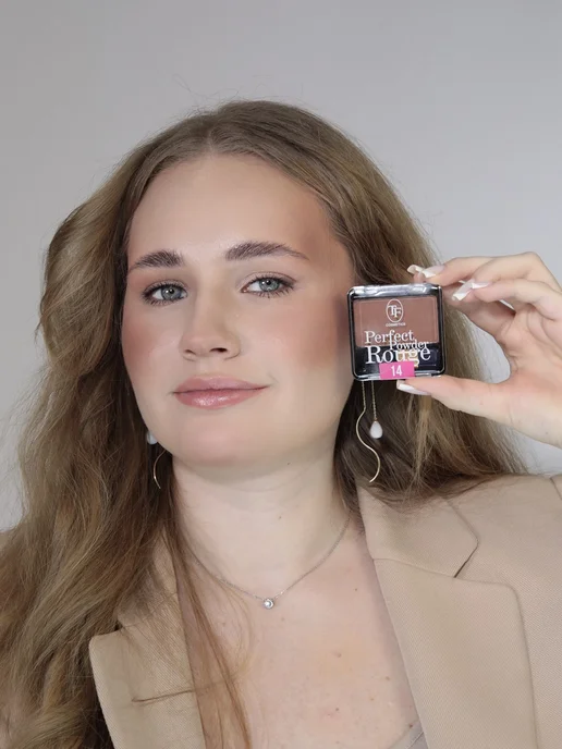 TF COSMETICS Румяна для лица Perfect Powder Rouge, коричневый, фото 6