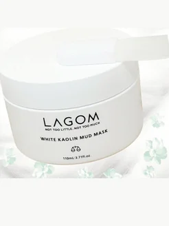 Глиняная маска для лица White Kaolin Mud Mask LAGOM 286463729 купить за 4 354 ₽ в интернет-магазине Wildberries