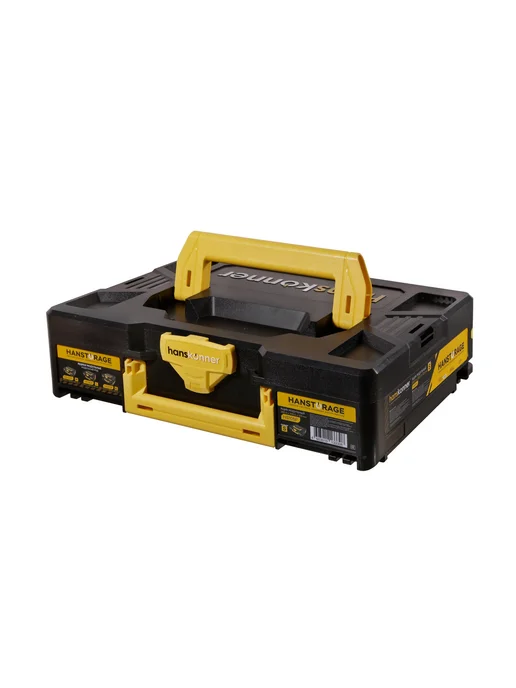 Hanskonner Ящик для инструментов модульный HS105P, размер S, черный, фото 8