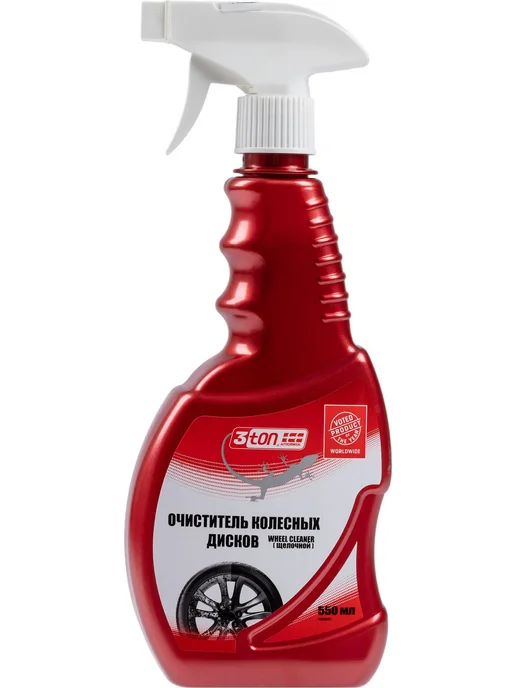 3TON Очиститель Колесных дисков Wheel Cleaner 550мл, 550 мл, фото 2