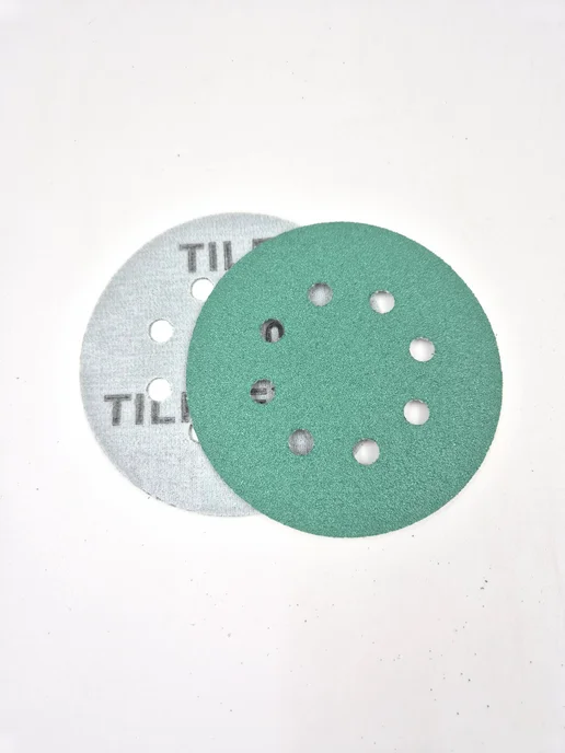 TILFLEX Круг шлифовальный на липучке P60 - 5шт (150мм), 10 шт, фото 2
