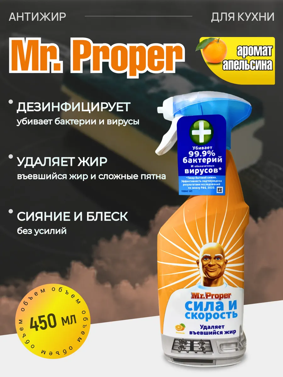 Спрей антижир Mr....