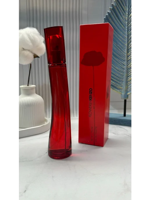 kenzo red flower