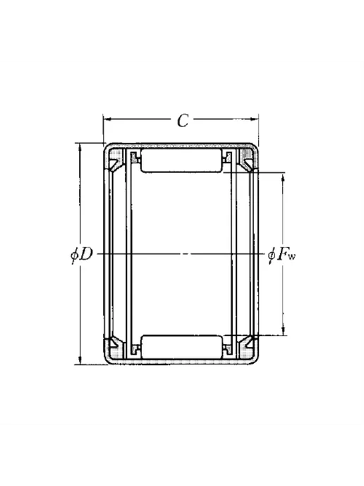 STARTEC Подшипник HK1516-2RS STC (15x21x16), 15x21x16, фото 2