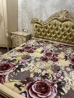 Плед покрывало флисовый 180х200 см пушистый Family textiles 286710272 купить за 705 ₽ в интернет-магазине Wildberries