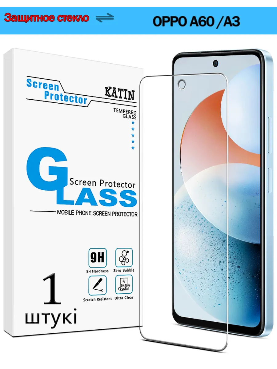 Защитное стекло для Oppo A60 : Oppo A3