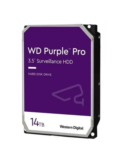Western Digital Жесткий диск 14TB SATA 6Gb s WD142PURP WD Purple Pro, 14 ТБ, 6 ГБ, фото 2