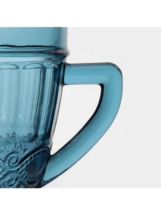 Magistro Кувшин для воды «Ла-Манш», 1,1 л, 14×19,5 см, стекл, 14x19.5 см, 1,1 л, фото 3