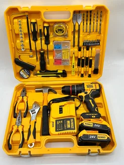 шуруповерт аккумуляторный с набором инструментов DEWALT 287093357 купить за 6 888 ₽ в интернет-магазине Wildberries